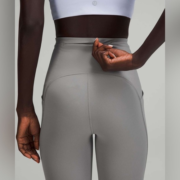 Lululemon Swift Speed High-Rise Tight 28” Gull Grey Size 6 - Picture 3 of 7